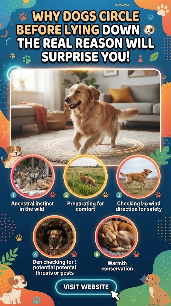 Why Dogs Circle Before Lying Down – The Fascinating Truth