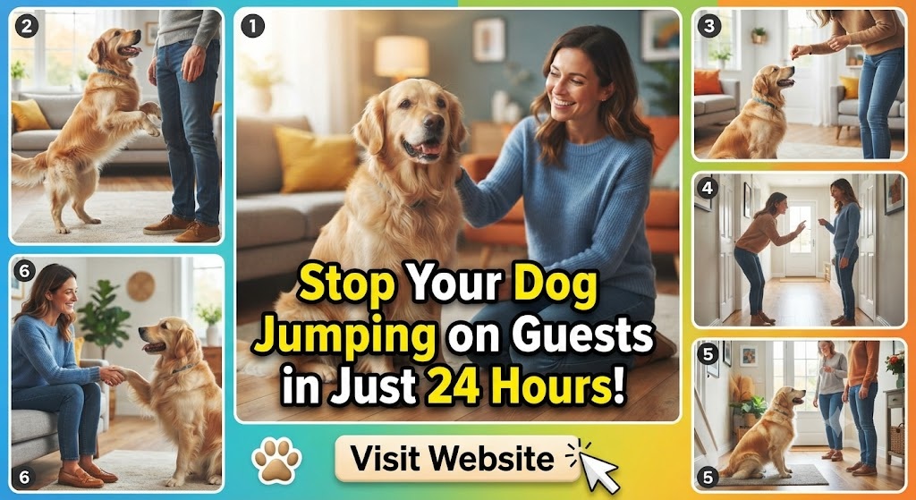 Stop Your Dog Jumping on Guests in 24 Hours
