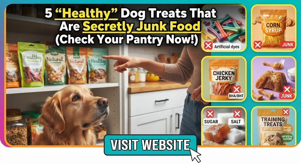 5 “Healthy” Dog Treats That Are Actually JUNK (Check Your Pantry)