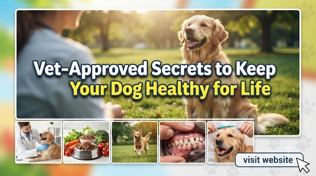 Vet-Approved Tips to Keep Your Dog Healthy for Life