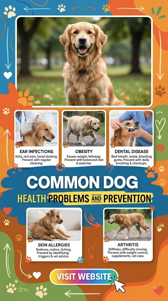 Common Dog Health Problems and Prevention